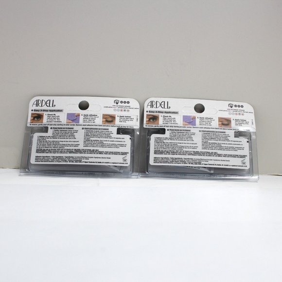 2 Sets New Ardell Professional False Eyelashes Studio Effects Number 105 - Black - Picture 2 of 5